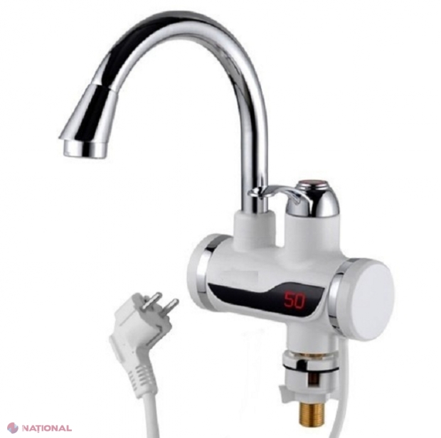 Păcălită la un magazin din Chișinău: A cumpărat un robinet electric care a făcut SCURTCIRCUIT atunci când l-a băgat în priză