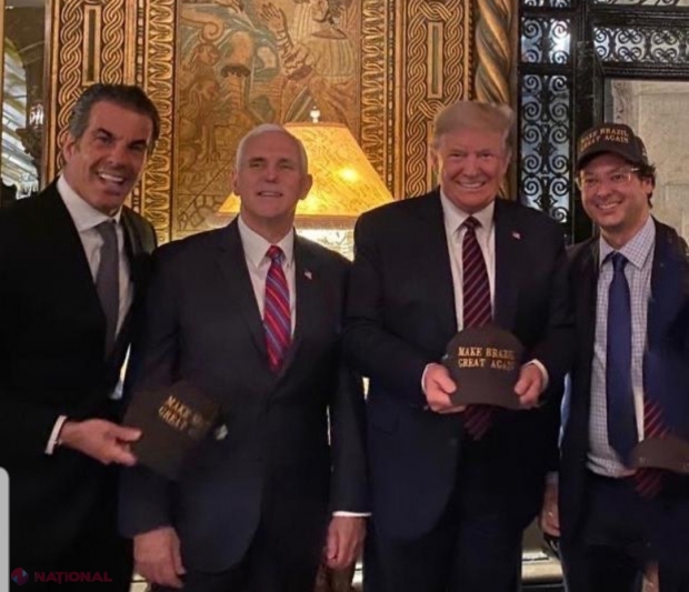 Președintele SUA, Donald Trump, s-a întâlnit cu un demnitar brazilian confirmat cu COVID-19