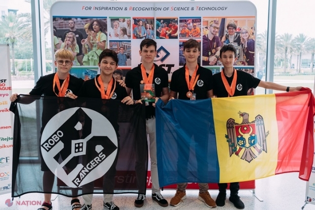 Echipa de robotică „RoboRangers” din Republica Moldova, trei premii la competiția FIRST LEGO League Florida Invitational