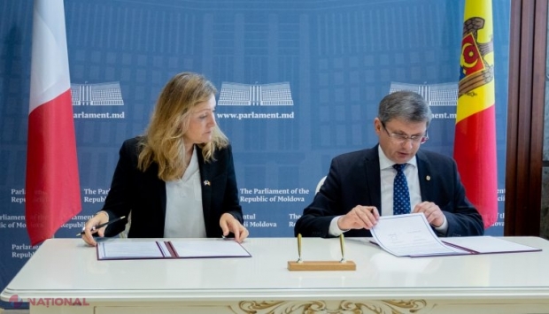 MEMORANDUM // Adunarea Națională a Franței va ajuta Parlamentul de la Chișinău să ajusteze legislați națională cu cea a Uniunii Europene: „Republica Moldova nu este singură”