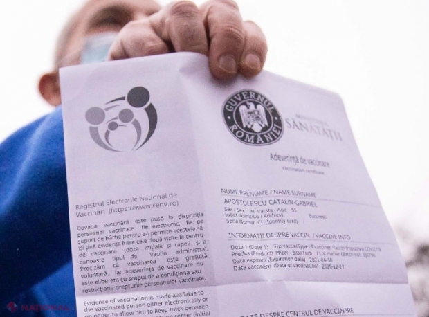 OFICIAL // Câți cetățeni ai R. Moldova s-au vaccinat peste hotare împotriva noului coronavirus