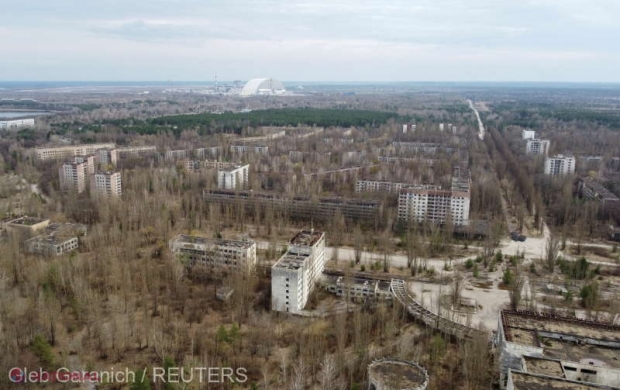 Autoritățile ucrainene vorbesc despre un risc de EXPLOZIE a unor muniţii la centrala nucleară de la Cernobîl şi cer retragerea trupelor ruse din zonă