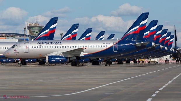 România va interzice dreptul de survol şi aterizare pentru aeronavele companiilor ruseşti
