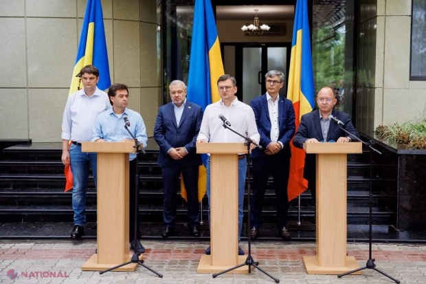 Miniștrii de Externe şi cei responsabili de domeniul energiei din R. Moldova, România și Ucraina, întâlnire la Odesa: 