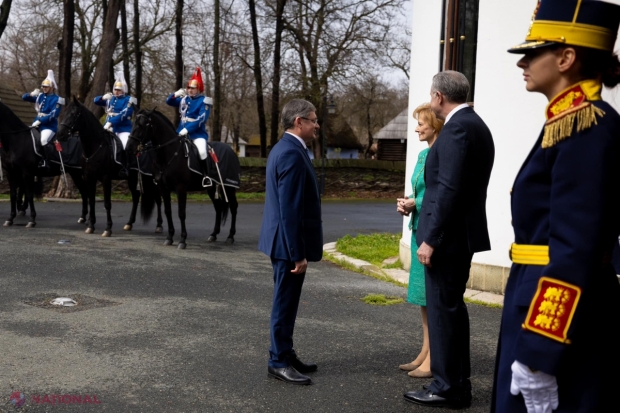 FOTO // Spicherul Igor Grosu, primit la Palatul Elisabeta de Majestatea Sa Margareta, Custodele Coroanei: „Familia Regală a României promovează interesele R. Moldova în toate capitalele europene”