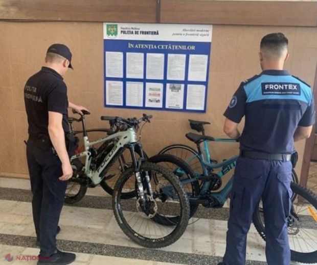 Biciclete FURATE din Franța, aduse în R. Moldova: Poliția estimează că valoarea unei singure biciclete se ridică la 7 000 de euro