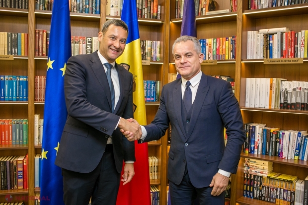 Plahotniuc, către noul reprezentant al Consiliului Europei la Chișinău: „Ambiția guvernării este nu doar să realizeze progrese economice, dar și să consolideze statul de drept”