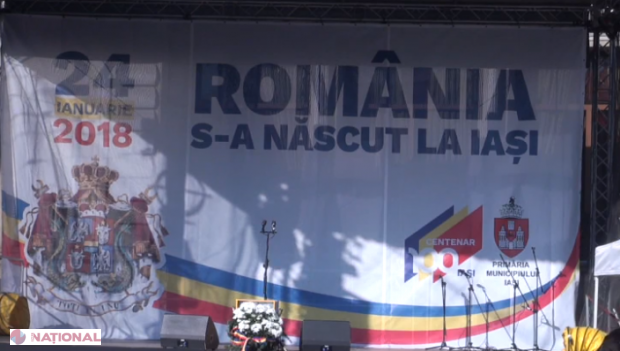 VIDEO // Manifestările de la Iași dedicate Unirii Principatelor Române, unde participă și peste 500 de basarabeni