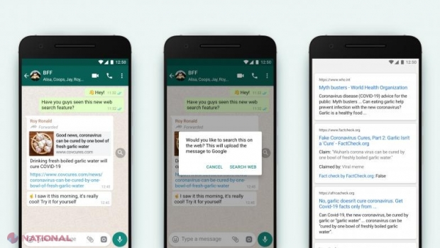 WhatsApp introduce o funcție împotriva fake news