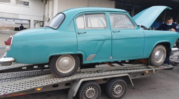 Un bărbat din R. Moldova a vrut să ducă în Polonia un automobil de model „GAZ 21”, fabricat în 1963, dar mașina i-a fost confiscată la frontieră