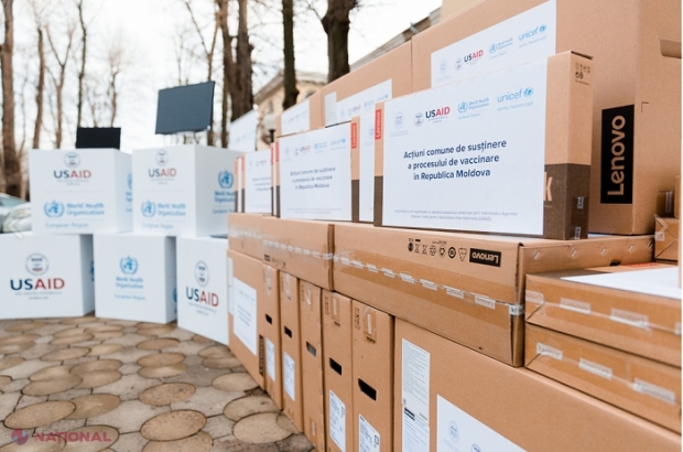Computere în valoare de circa un milion de dolari, pentru instituțiile medicale din R. Moldova: Donație din partea UNICEF și OMS, cu suportul financiar al USAID