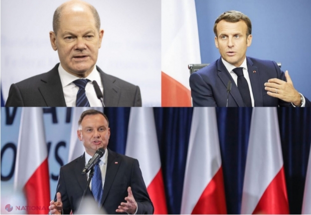 Criza din Ucraina: Cancelarul german Olaf Scholz îi primește marți, la Berlin, pe președinții francez și polonez Emmanuel Macron și Andrzej Duda