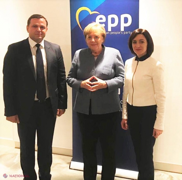 Maia Sandu afirmă că Angela Merkel „și-a exprimat regretul că R. Moldova a ajuns, din povestea de succes a Parteneriatului Estic, într-o situație dramatică”