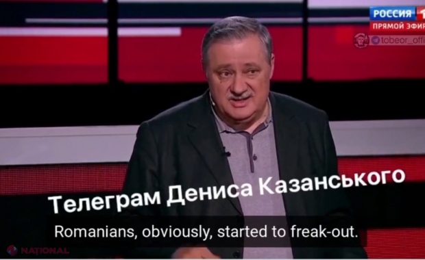 VIDEO // Un propagandist al lui Putin AMENINȚĂ România: „I-aş bombarda pe români. Ştiţi de ce?