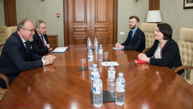 Ambasadorul României, Daniel Ioniță, întrevedere de rămas-bun cu premierul Natalia Gavrilița