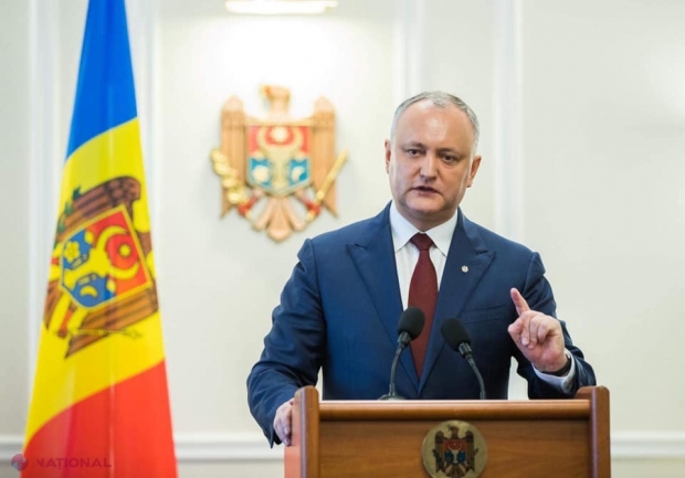 Președintele Dodon cheamă la PACE: „Încă se poate ajunge la o înțelegere cumpătată, pentru a evita și DESTRĂMAREA majorității parlamentare, și eventuale alegeri anticipate”