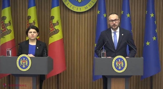 VIDEO // Premierul Gavrilița, după decizia Guvernului de la Londra de a îngheța activele lui Plahotniuc și Șor: „Încă o lovitură dată grupării pentru hoție și război”. Ministrul Litvinenco anunță transpunerea sancțiunilor internaționale în R. Moldova