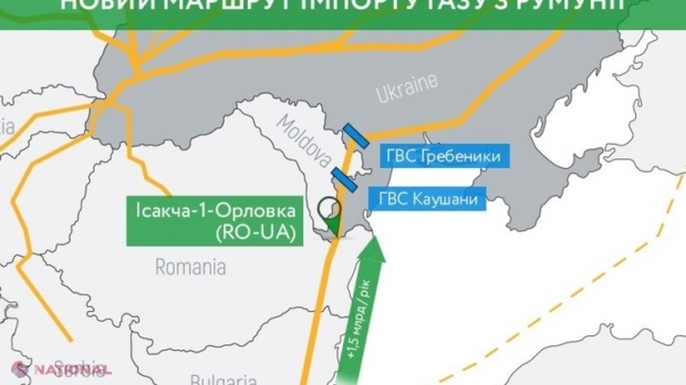 Ucraina contribuie la consolidarea SECURITĂȚII energetice a R. Moldova! Ucrainenii au semnat contract cu R. Moldova pentru a putea importa gaze din România