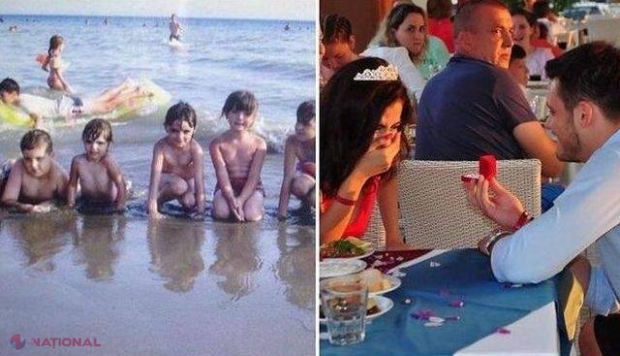 Această tânără se uita peste poze vechi din copilărie când a dat peste ceva BIZAR. Iată cine apare într-o imagine. Este aceasta dovada clară că SOARTA există? „Aşa ceva e incredibil. M-am înfiorat!”