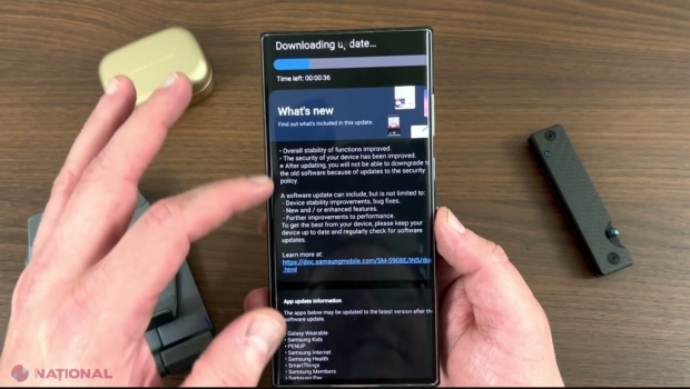 Care telefoane Samsung primesc UPDATE la Android 13 în 2022
