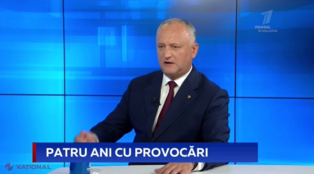 Dodon se vede deja ÎNVINGĂTOR la prezidențiale: „Nu exclud că totul se va finaliza în turul I”. Șeful statului NU va participa la dezbaterile electorale