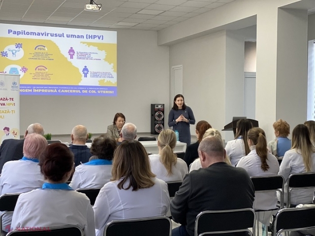 Cadrele didactice de la colegiile de medicină din R. Moldova, INSTRUITE vizavi de ultimele descoperiri legate de vaccinarea împotriva virusului papiloma uman și screening-ul cervical