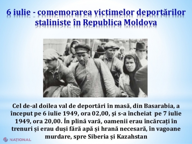Admonestată pentru ignorarea evenimentelor din 12-13 iunie, guvernarea anunță FACILITĂȚI pentru victimele DEPORTĂRILOR staliniste