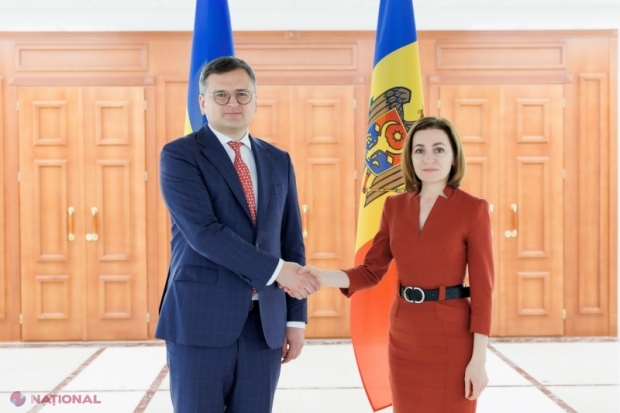 Șeful diplomației ucrainene, Dmytro Kuleba, vizită-FULGER la Chișinău. Ce a discutat oficialul din Ucraina cu Maia Sandu