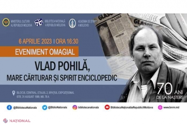 Ce spunea Grigore Vieru despre Vlad Pohilă, omagiat la BNRM: „De ce mi-e drag Vlad Pohilă? Pentru ca scrie în general puțin. Concis și clar. Și astfel reușesc să-l citesc…”