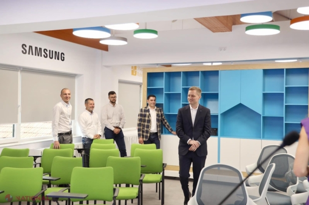 FOTO // Secretarul de stat al DRRM, Adrian Dupu, caută soluții pentru tehnologizarea și modernizarea procesului educațional din R. Moldova