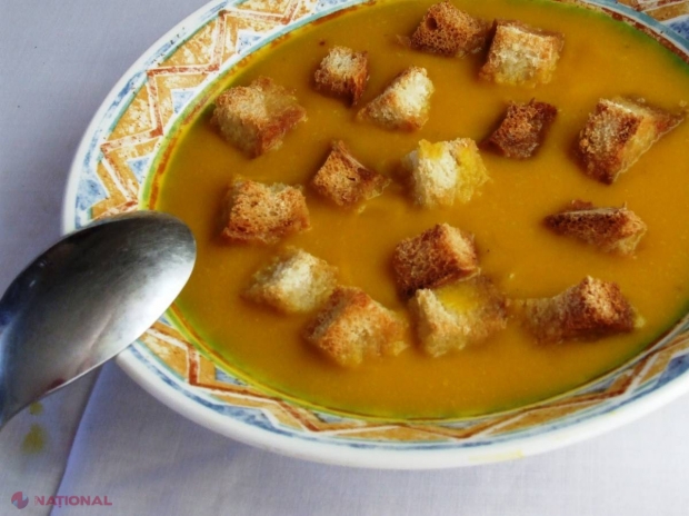 Rețeta Tamarei Șchiopu //  Supă-cremă din dovleac