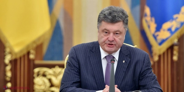 Poroşenko a prezentat un proiect de lege privind acordarea unui STATUT SPECIAL zonelor separatiste