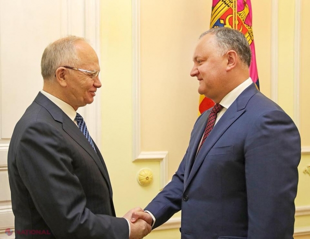 Dodon pune la cale întâlnirea sa cu separatistul Krasnoselski împreună cu Ambasadorul rus la Chișinău