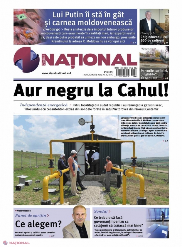 Aur NEGRU la Cahul!