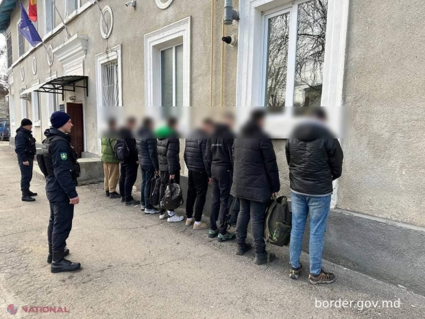 Opt ucraineni, prinşi când au trecut ilegal frontiera: Ar fi plătit peste 50 de mii de euro pentru a ajunge în R Moldova