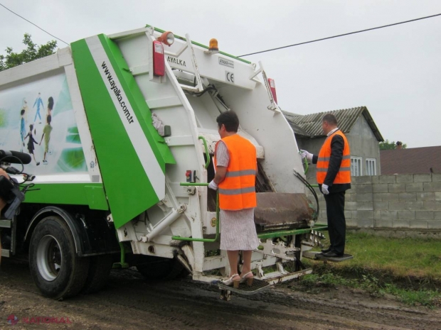 „Moartea” gunoiului în șapte localități din Telenești și Sângerei