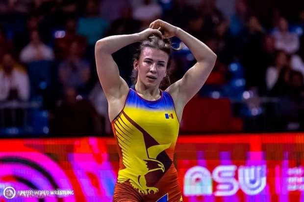 Irina Rîngaci, MEDALIE la Campionatul European de lupte de la București 