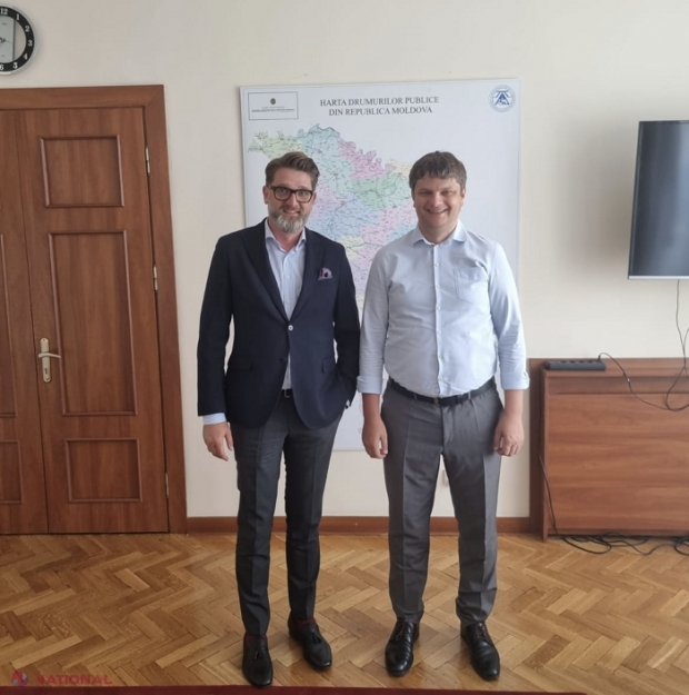 Proiectele strategice de interconectare energetică, construcția de poduri și realizarea Programului „Satul European” cu sprijinul României, discutate de Ambasadorul Cristian Leon-Țurcanu cu ministrul Andrei Spînu