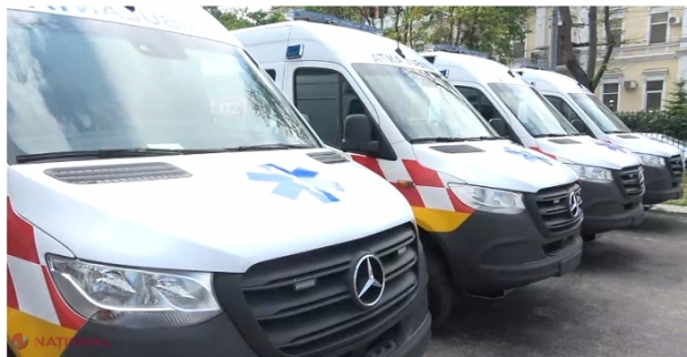 VIDEO // OPT ambulanțe de ultimă generație pentru Serviciul „AVIASAN”, procurate cu 1,14 milioane de euro, bani oferiți de Banca Mondială 