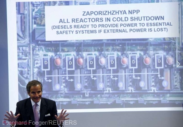 Avertisment al directorului AIEA: Situația de la centrala nucleară de la Zaporojie se DETERIOREAZĂ. „Bombardamentele continuă”