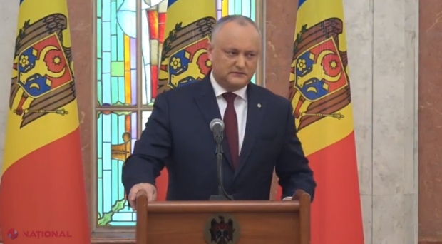 Președintele Dodon este gata să numească un NOU PREMIER, numai nu pe Maia Sandu: „Îmi voi asuma responsabilitatea de a numi un prim-ministru din afara politicului, iar Guvernul va fi format din TEHNOCRAȚI”