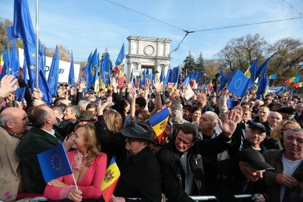 Participanții la mitingul din PMAN au votat DECLARAŢIA pentu Europa
