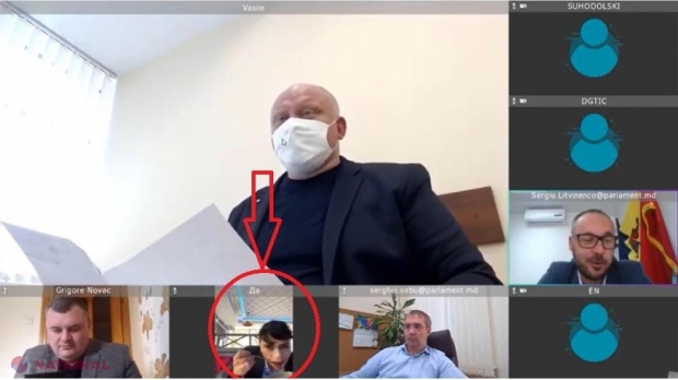 VIDEO, FOTO // Sfidare socialistă, pe banii contribuabililor. Deputata Dolință a vorbit la telefon și a mâncat zeamă în timpul ședinței Comisiei juridice, numiri și imunități