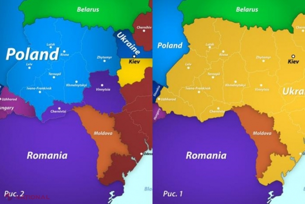 Reacția MAE de la București, după ce Medvedev a publicat o HARTĂ în care Ucraina e împărțită între România, Polonia, Ungaria și Rusia