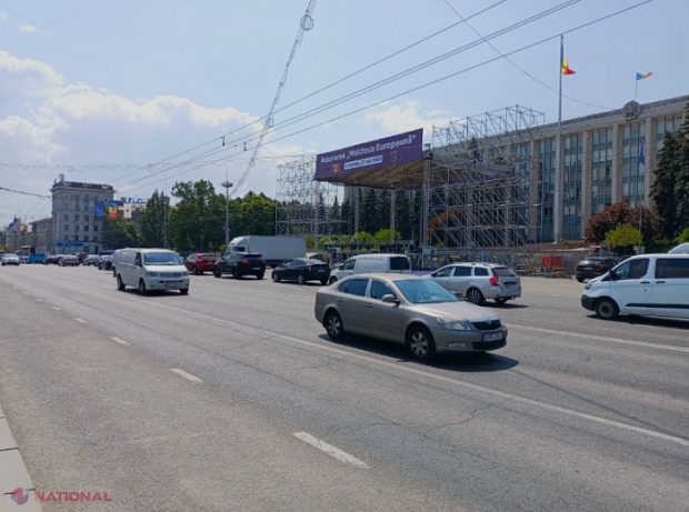 Traficul rutier, SUSPENDAT în Piața Marii Adunări Naționale în perioada 20 - 22 mai