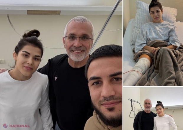 FOTO // Medaliata cu ARGINT la Jocurile Olimpice de la Paris, Anastasia Nichita, OPERATĂ în Germania. PRIMUL mesaj de pe patul de spital