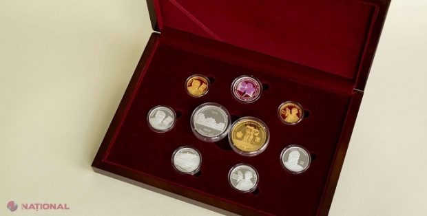 BNM va pune în circulație, din 27 martie, încă zece MONEDE noi: Sunt din AUR și ARGINT