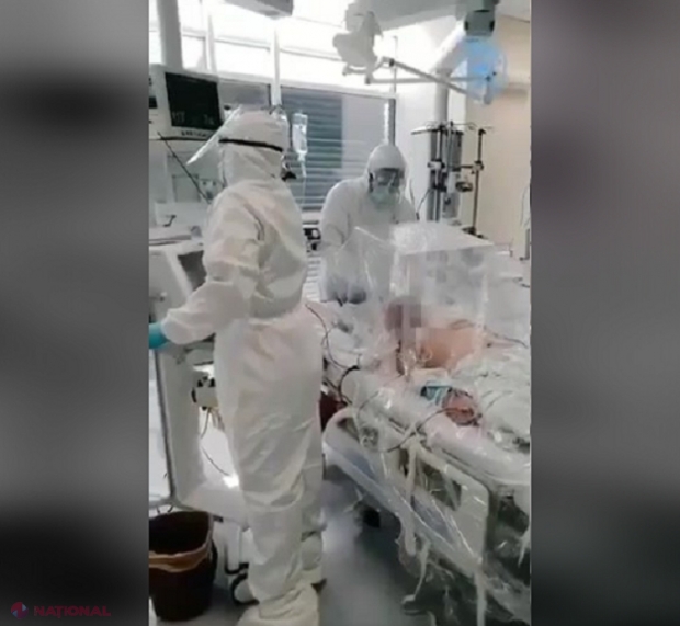 VIDEO // CHINURILE prin care trece un bolnav de COVID-19 în R. Moldova, dar și medicii de la Spitalul Clinic Republican