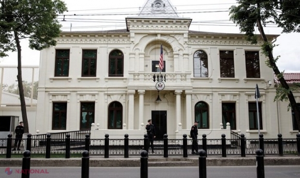 „Situație de URGENȚĂ” la Ambasada SUA de la Chișinău și la reședința Ambasadorului: Anunț de la Poliție