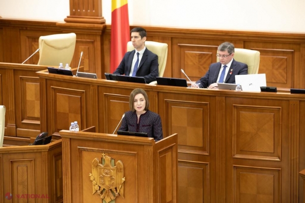VIDEO // Președinta Maia Sandu, discurs istoric în Parlament: „În 2030, R. Moldova trebuie să fie țară membră a UE”; „Gruparea Șor are misiune de la Kremlin și FSB - să aducă războiul în Moldova”; „Cât voi fi președintă, R. Moldova va sta dreaptă!”